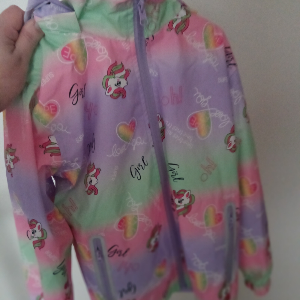 Kids Size Eight Bundle Undergarments Rain Coat Shirts